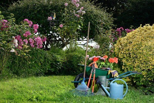 Beautifully landscaped garden in Kentish Town